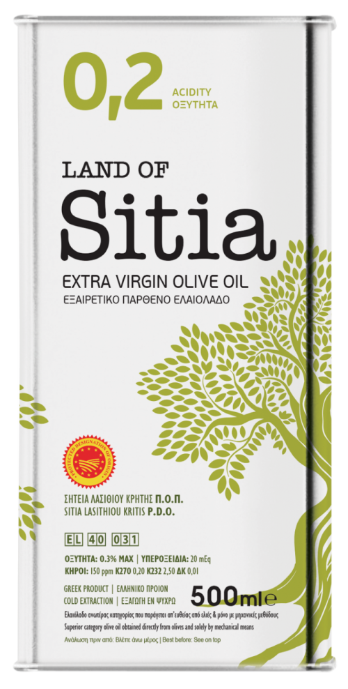 Land of Sitia Extra virgin Olive oil 500ml