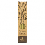 Set bamboo staws 6 pcs / large size